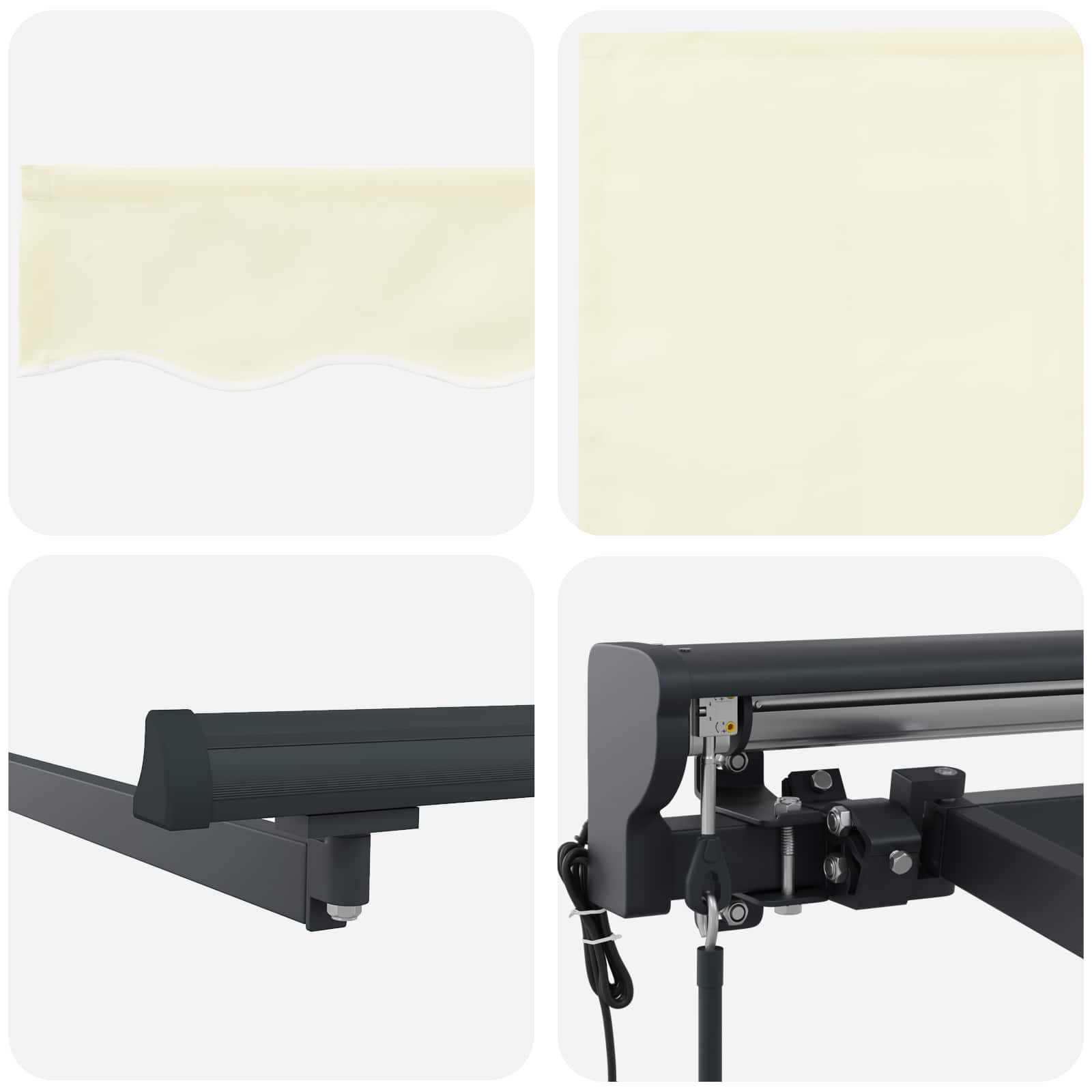 Ištraukiama markizė Kreminė 300 x 250 cm