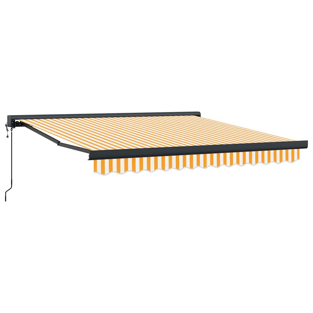 Ištraukiama markizė Geltona ir balta 300 x 250 cm