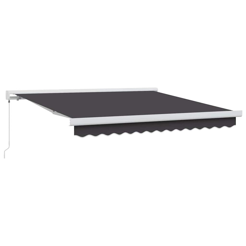 Ištraukiama markizė Antracitas 300 x 250 cm Audinys, metalas