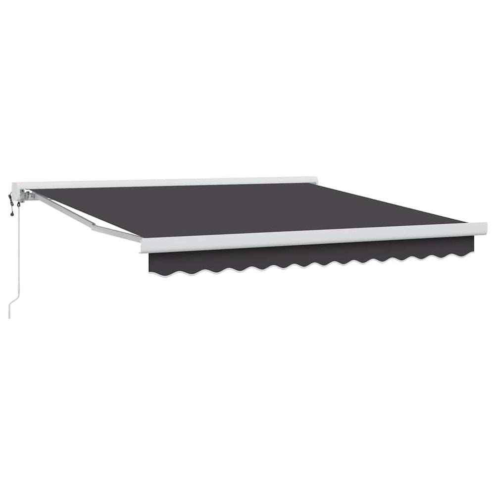 Ištraukiama markizė Antracitas 300 x 250 cm Audinys, metalas