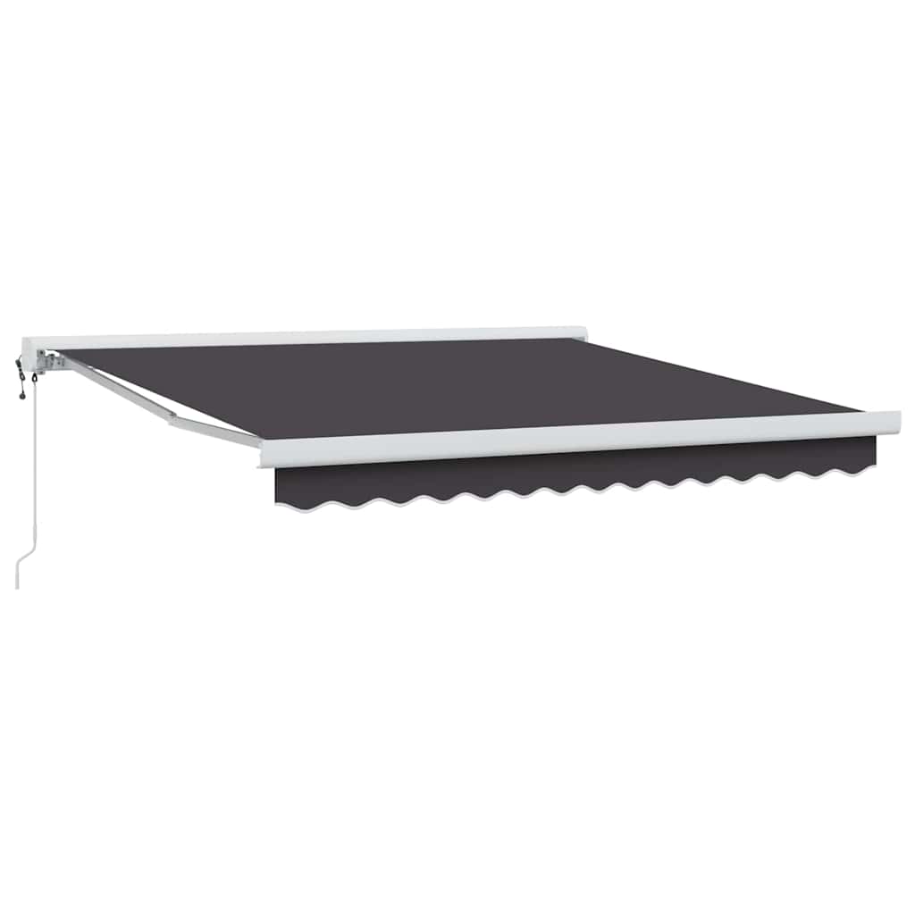 Ištraukiama markizė Antracitas 300 x 250 cm Audinys, metalas