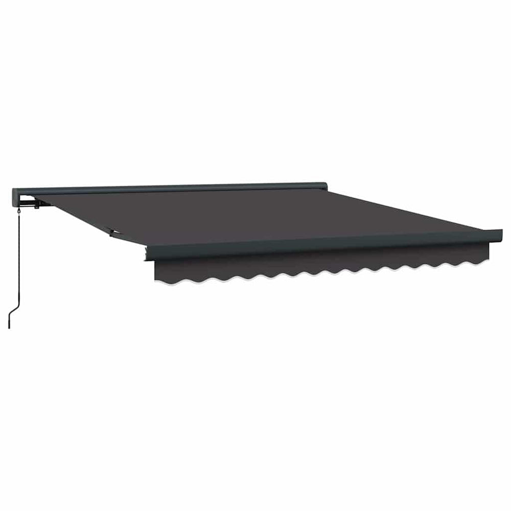 Ištraukiama markizė Antracitas 300 x 250 cm Audinys, metalas