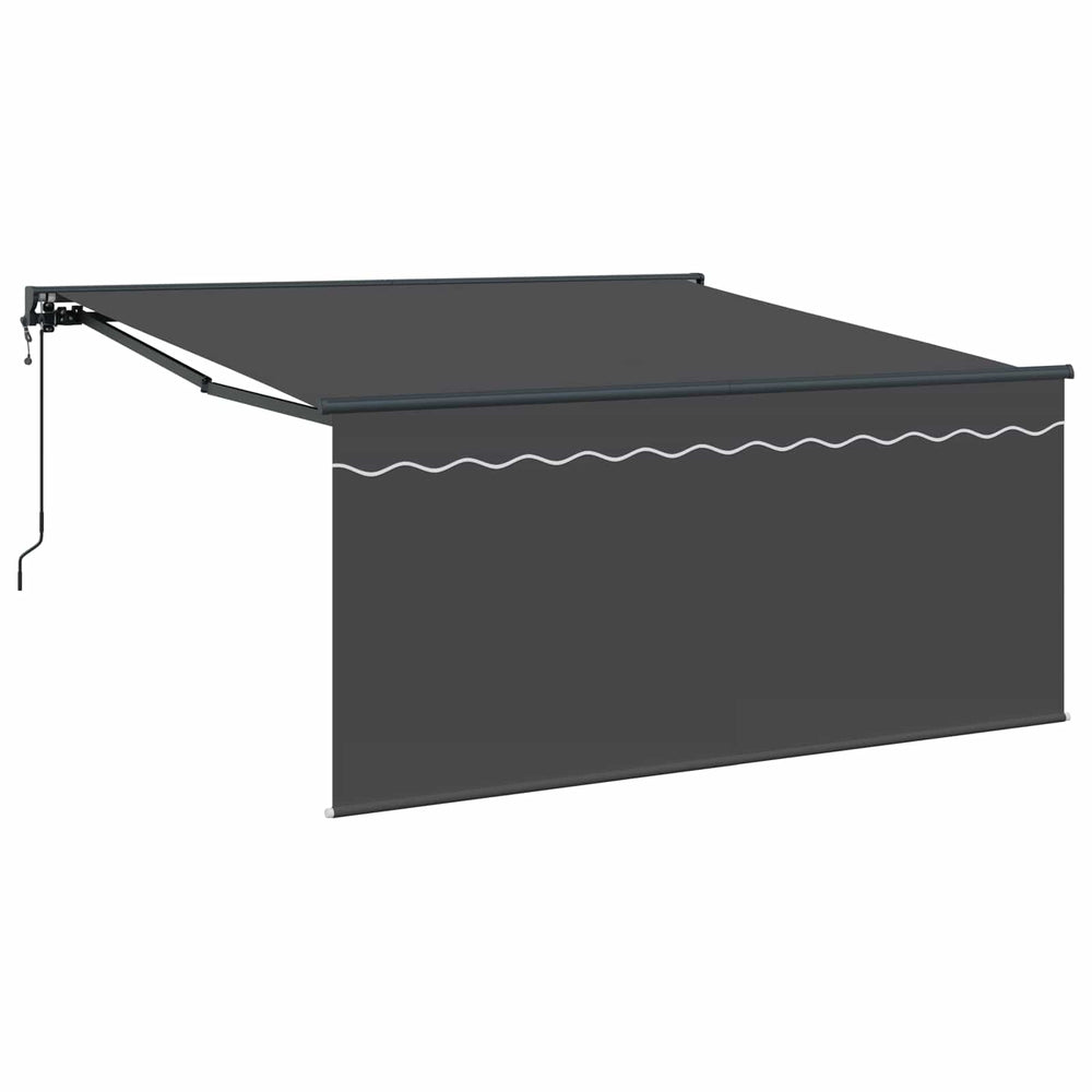 Ištraukiama markizė Antracito 300 x 250 cm Audinys