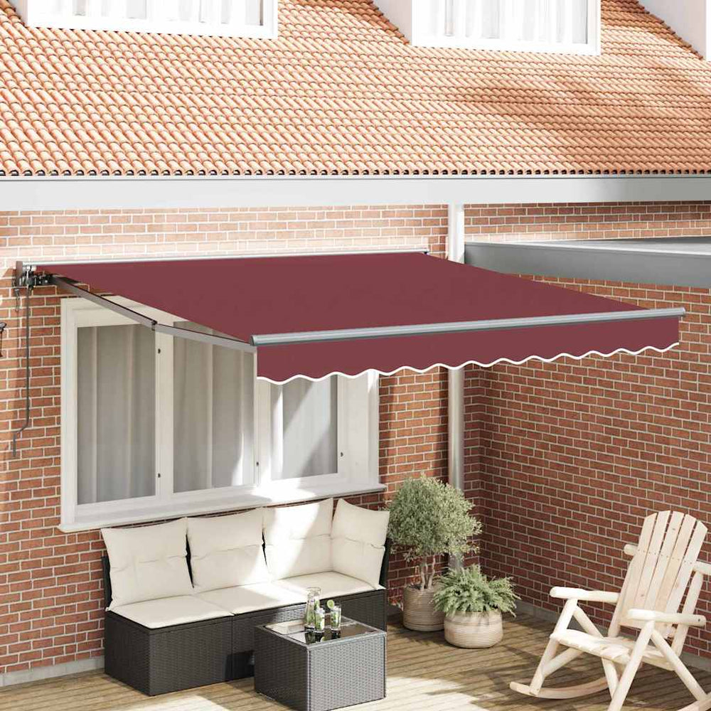 Ištraukiama markizė Bordo raudona 300x250 cm