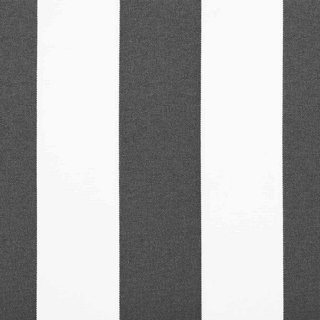 Ištraukiama markizė Antracito ir baltos 300x250 cm
