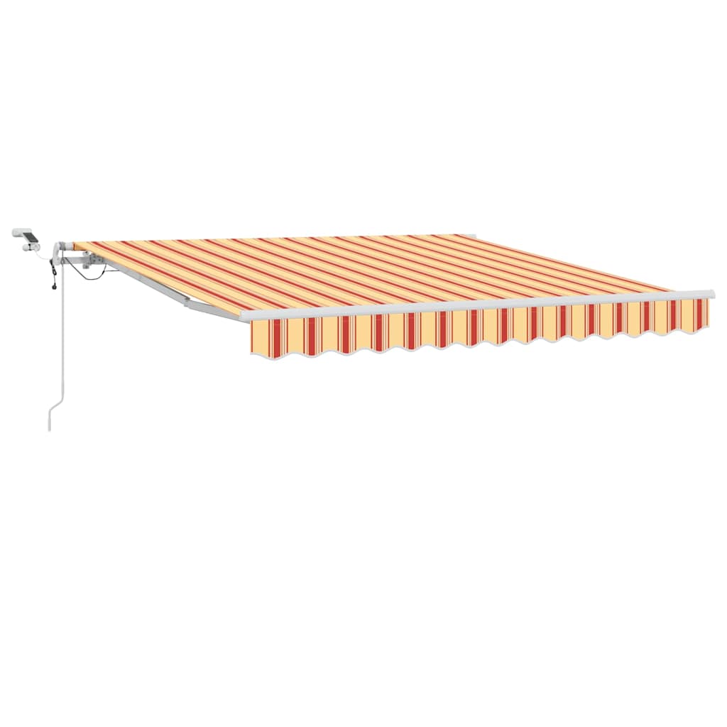 Skėtis Audinys Geltona ir Oranžinė 300 x 250 cm Poliesteris