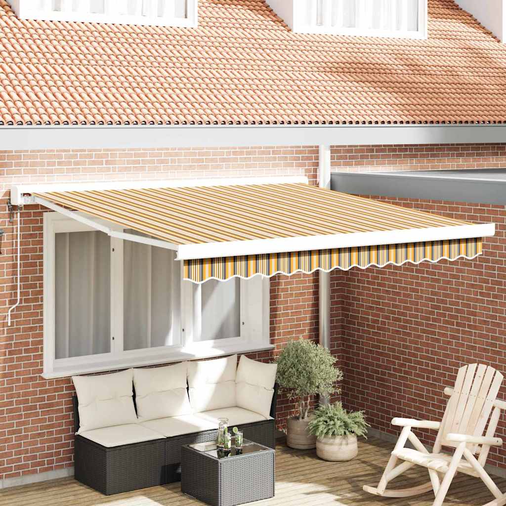 Automatinė įtraukiama markizė juostuota 300x250 cm