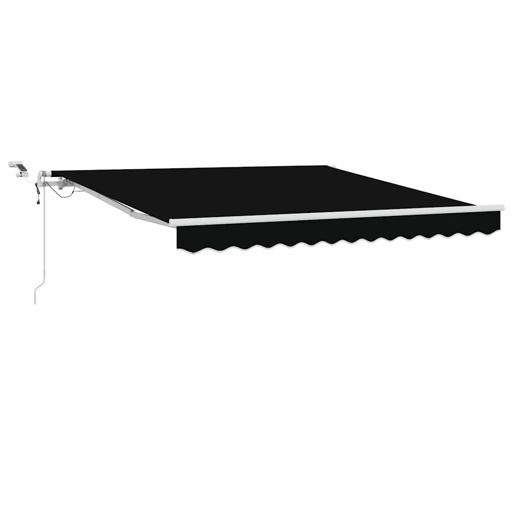 Ištraukiama markizė Juoda 300 x 250 cm Poliesteris ir Metalas