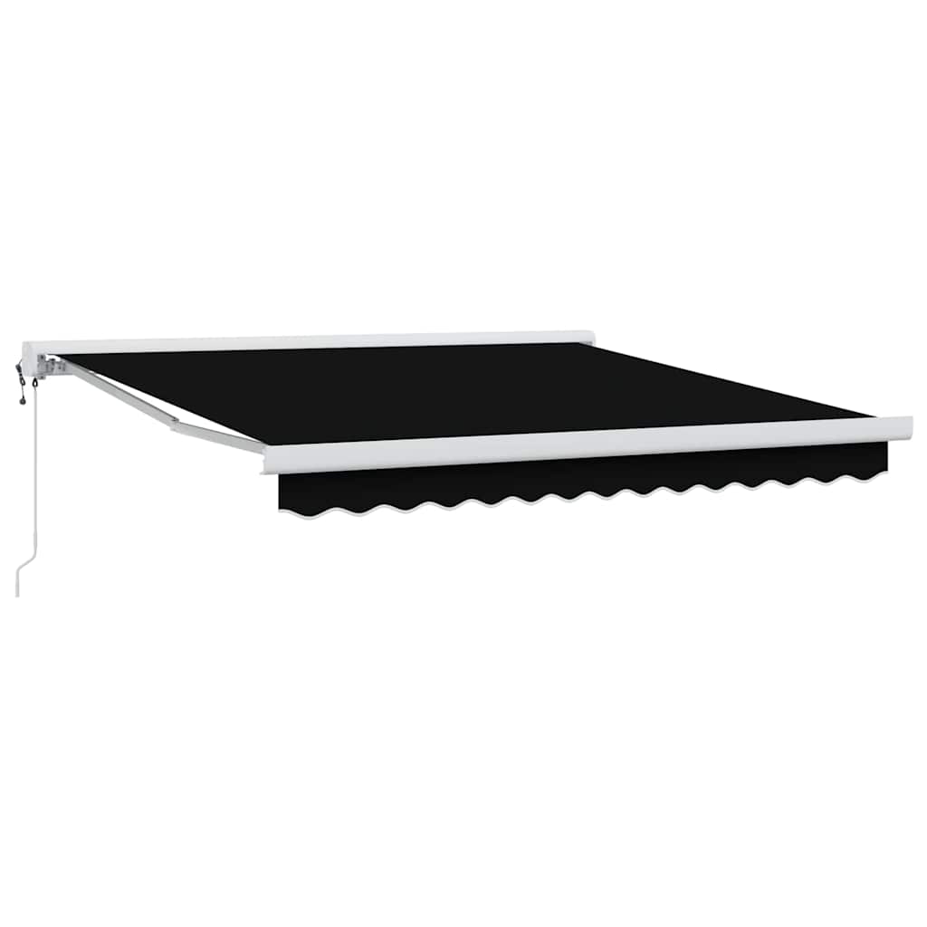 Juoda 300x250 cm automatinė įtraukiama markizė