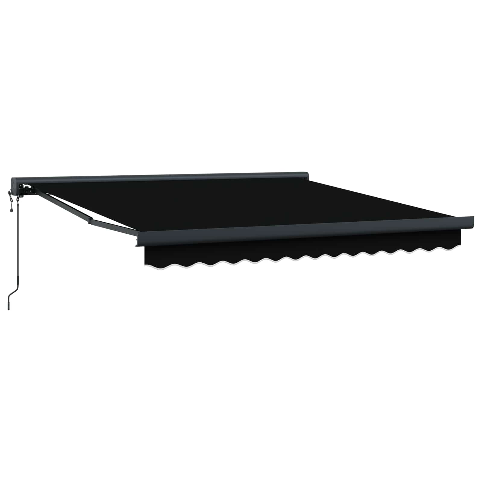 automatinė įtraukiama markizė juoda 300x250 cm