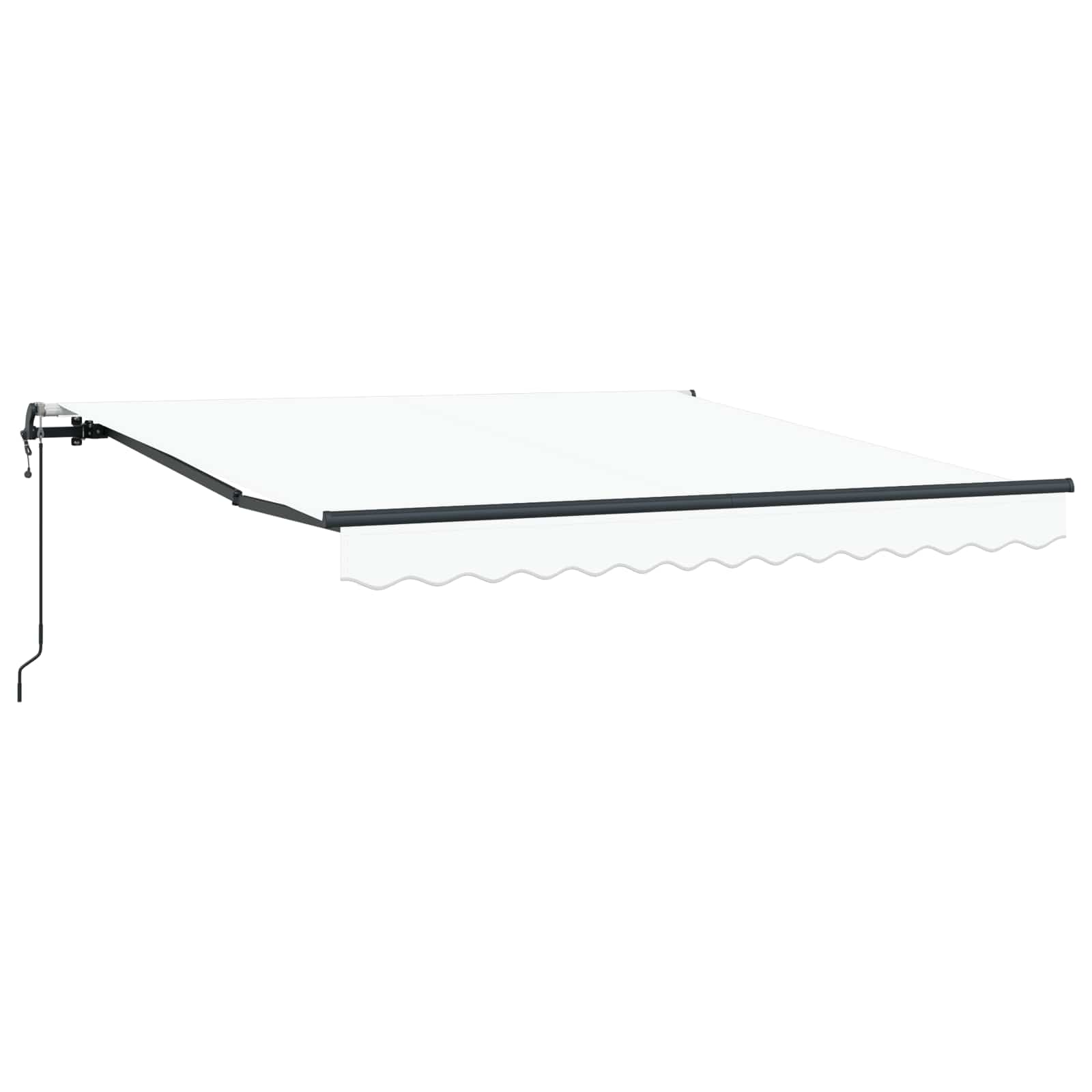 Ištraukiama markizė Balta 300 x 250 cm Audinys ir aliuminis