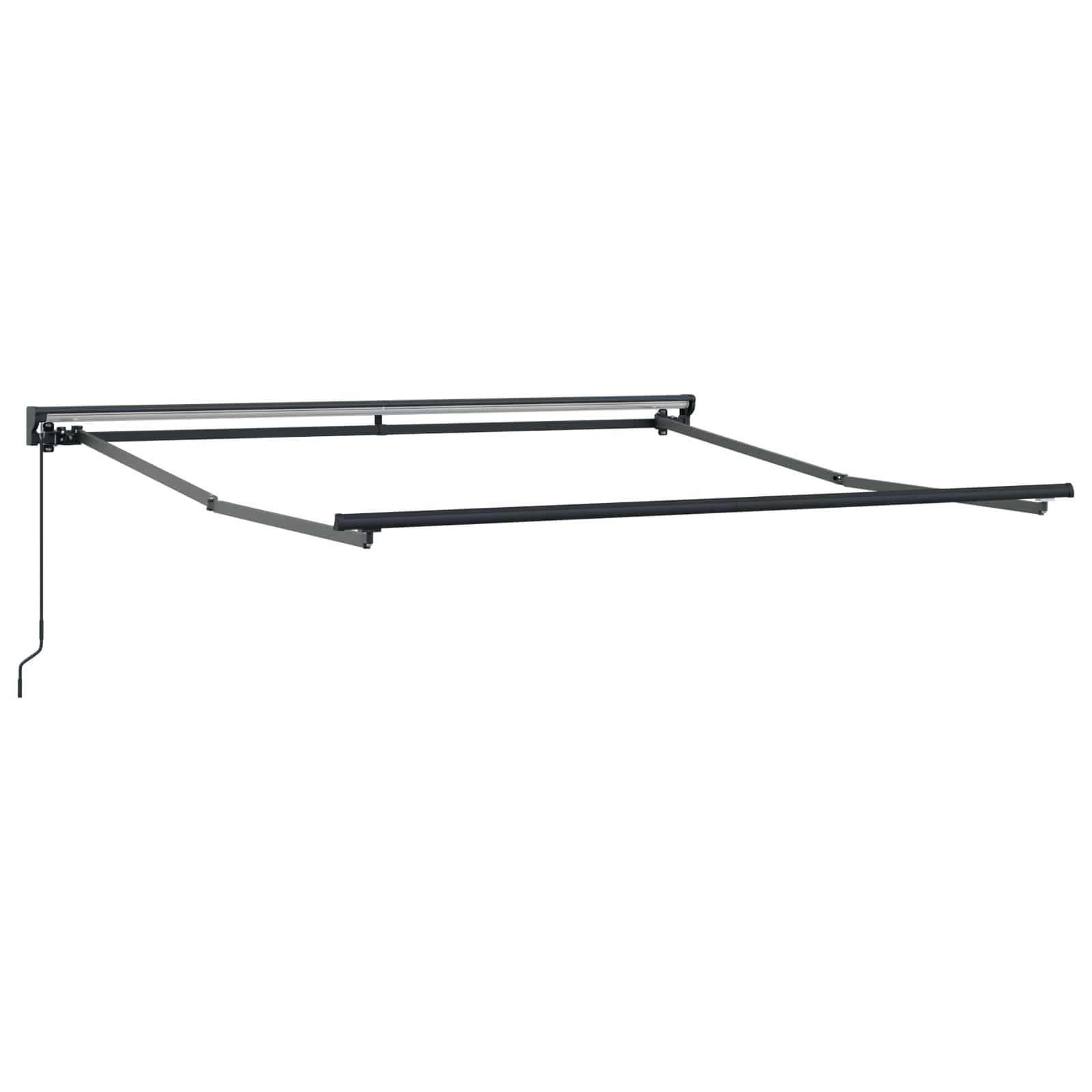 Markizės rėmas Raudona 300 x 250 cm Poliesteris su PU danga