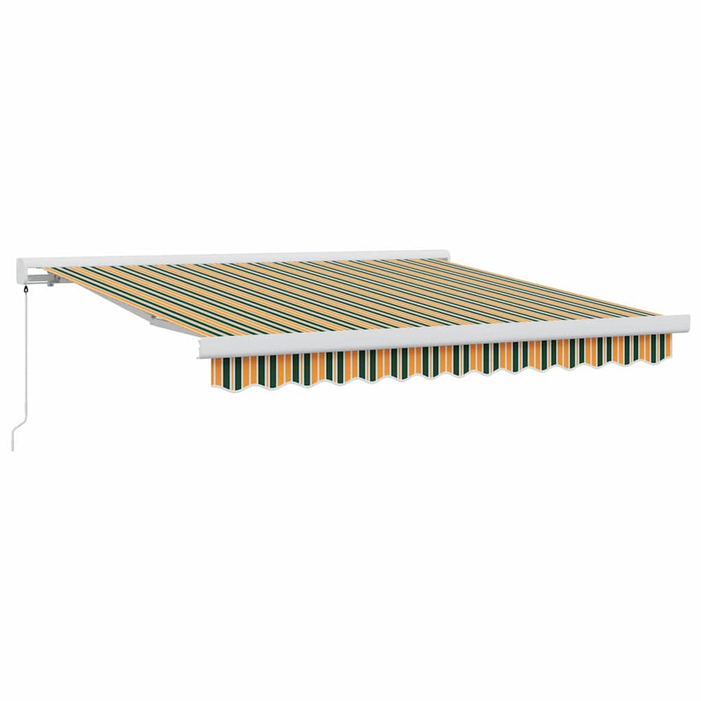 Ištraukiama markizė Žalia ir geltona 300 x 250 cm