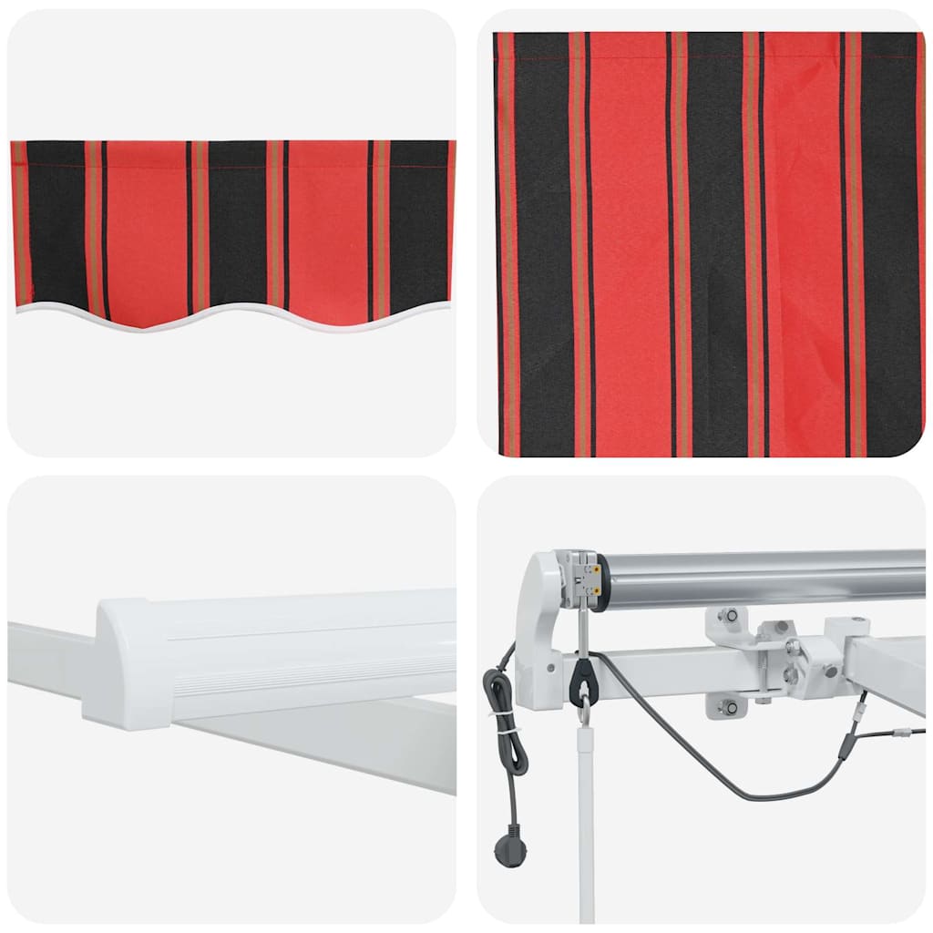 Ištraukiama markizė Antracitas 350 x 250 cm Audinys, metalas