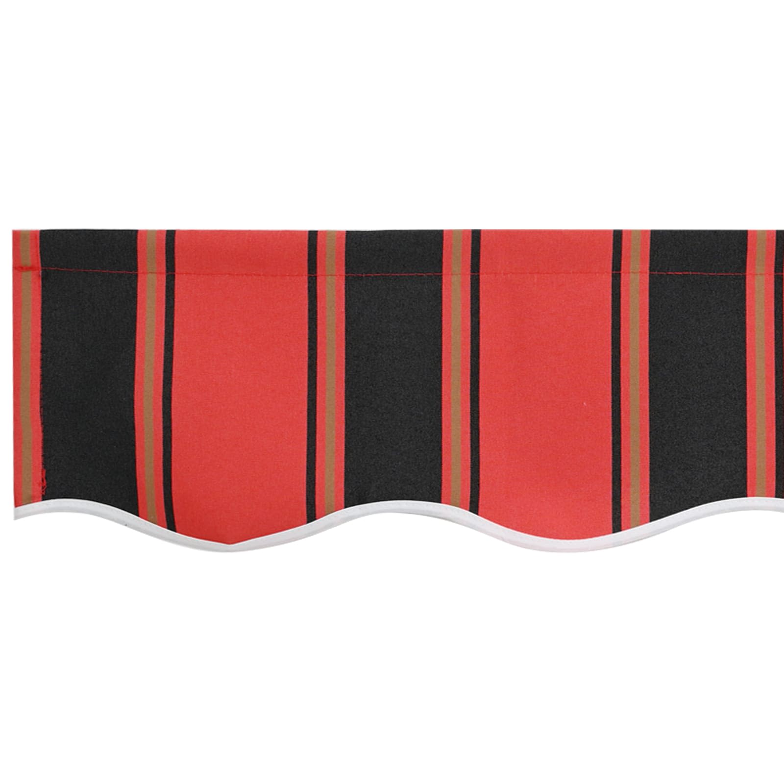 Elektrinė ištraukiama pavėsinė oranžinė ir ruda 350 x 250 cm
