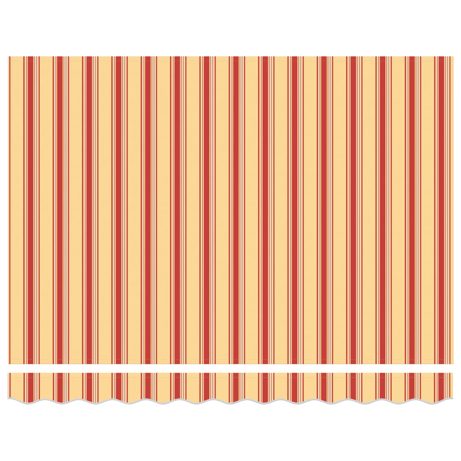 Retractable Awning Yellow and Orange 350 x 250 cm