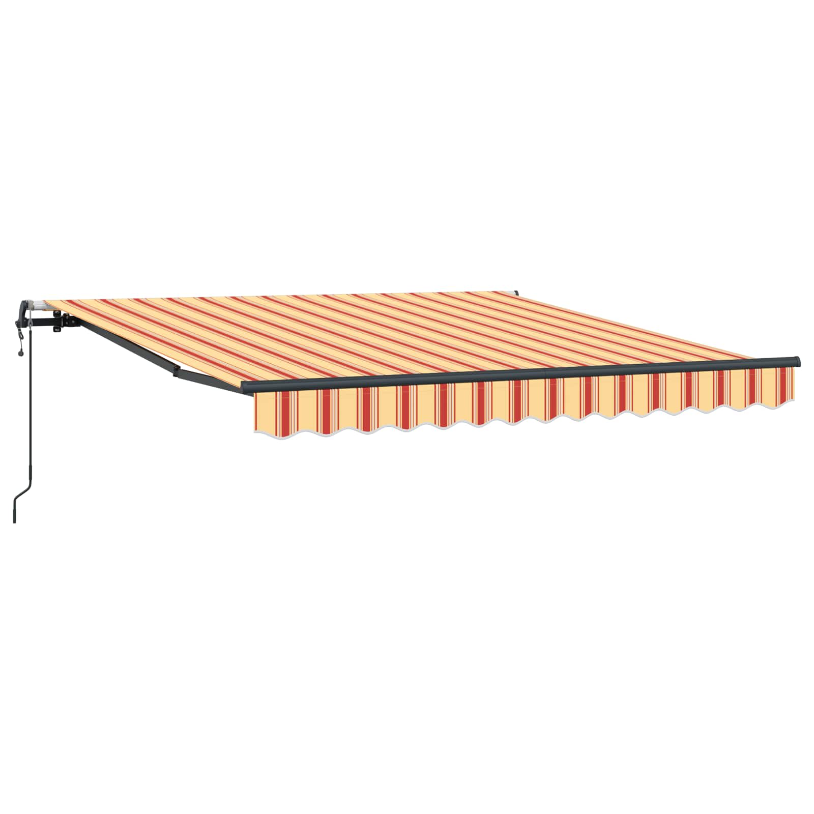 Izvelkamā markīze Dzeltena un oranža 350 x 250 cm