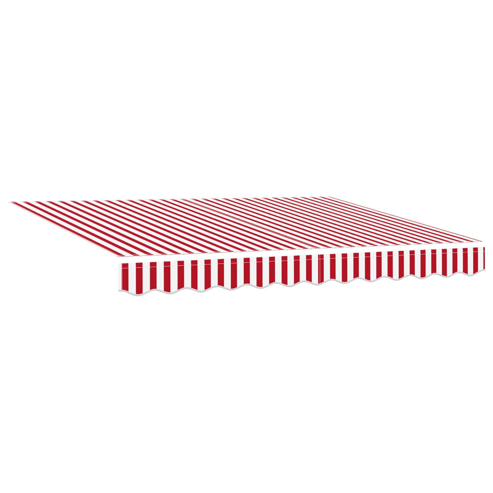 Ištraukiama markizė Raudona ir balta 350 x 250 cm