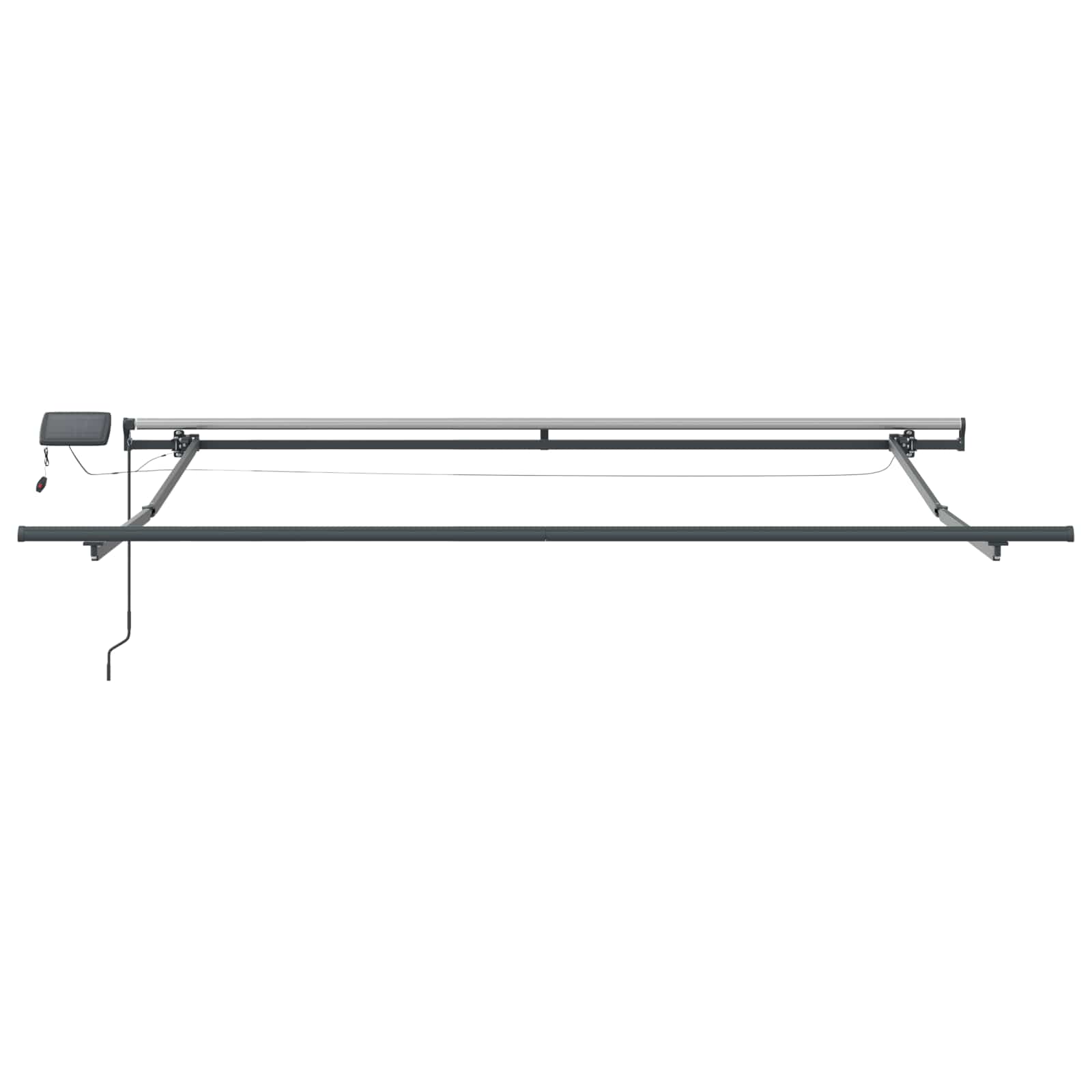 Ištraukiama markizė Raudona ir balta 350 x 250 cm