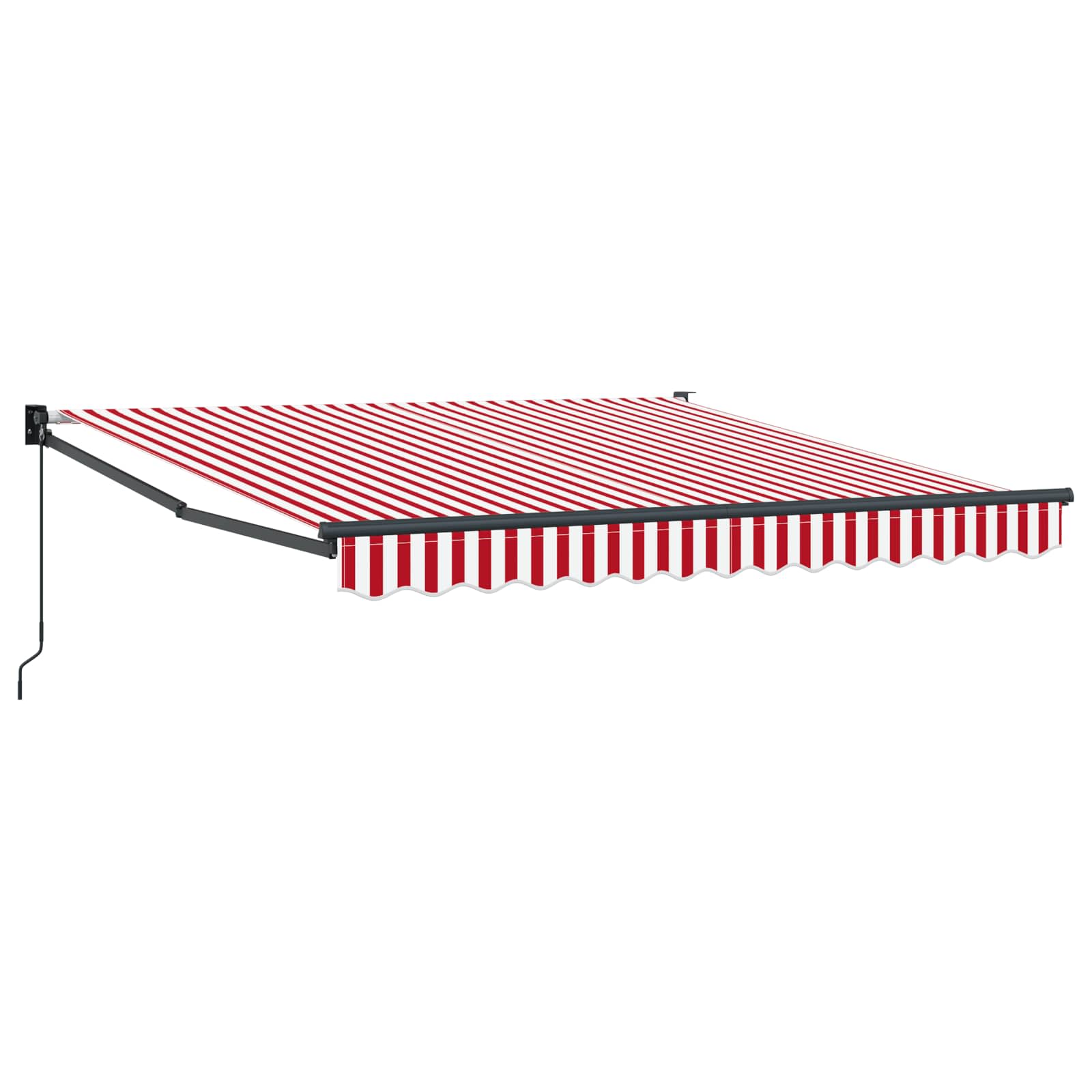 Ištraukiama markizė Raudona ir balta 350 x 250 cm