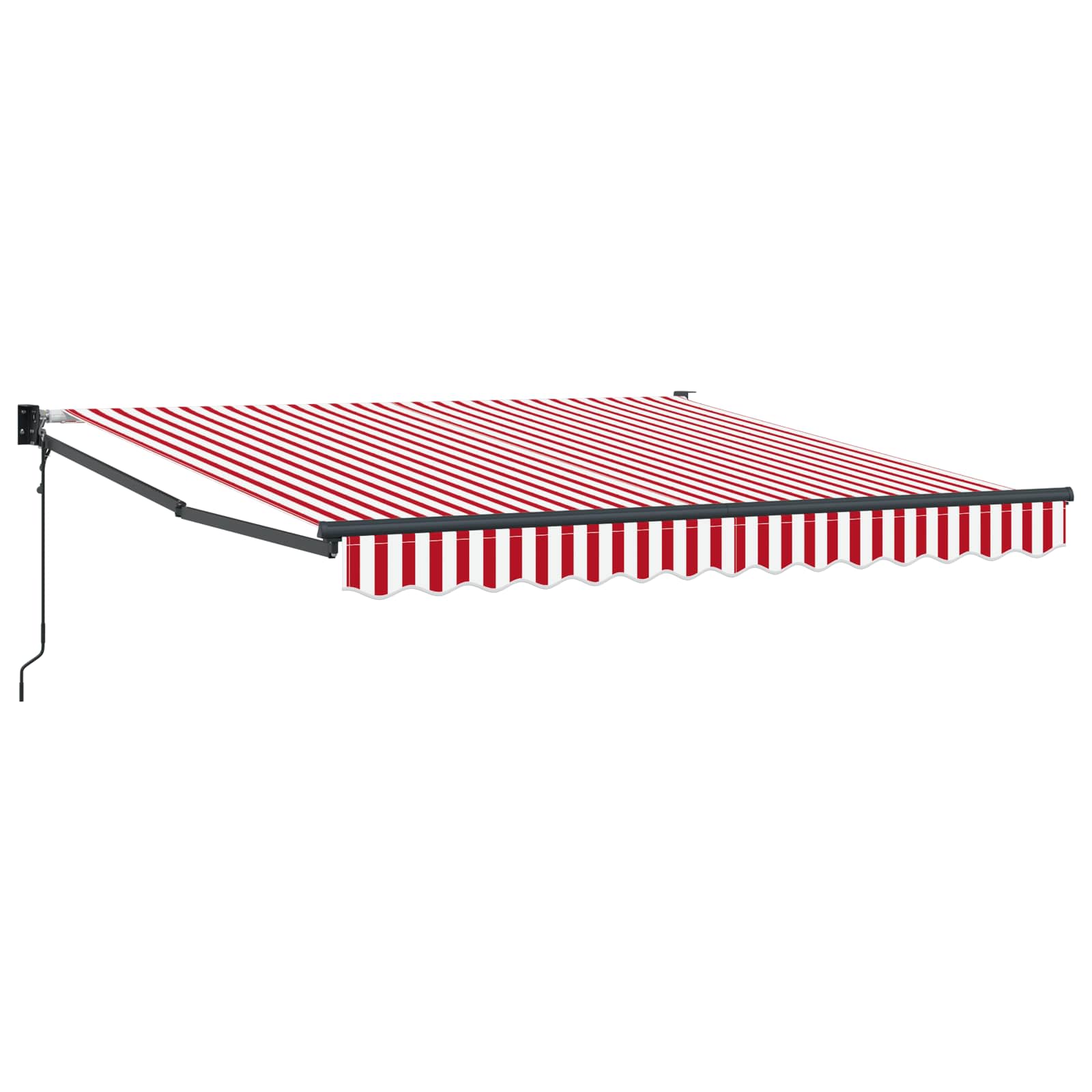 Izvelkama nojume sarkana un balta 350 x 250 cm
