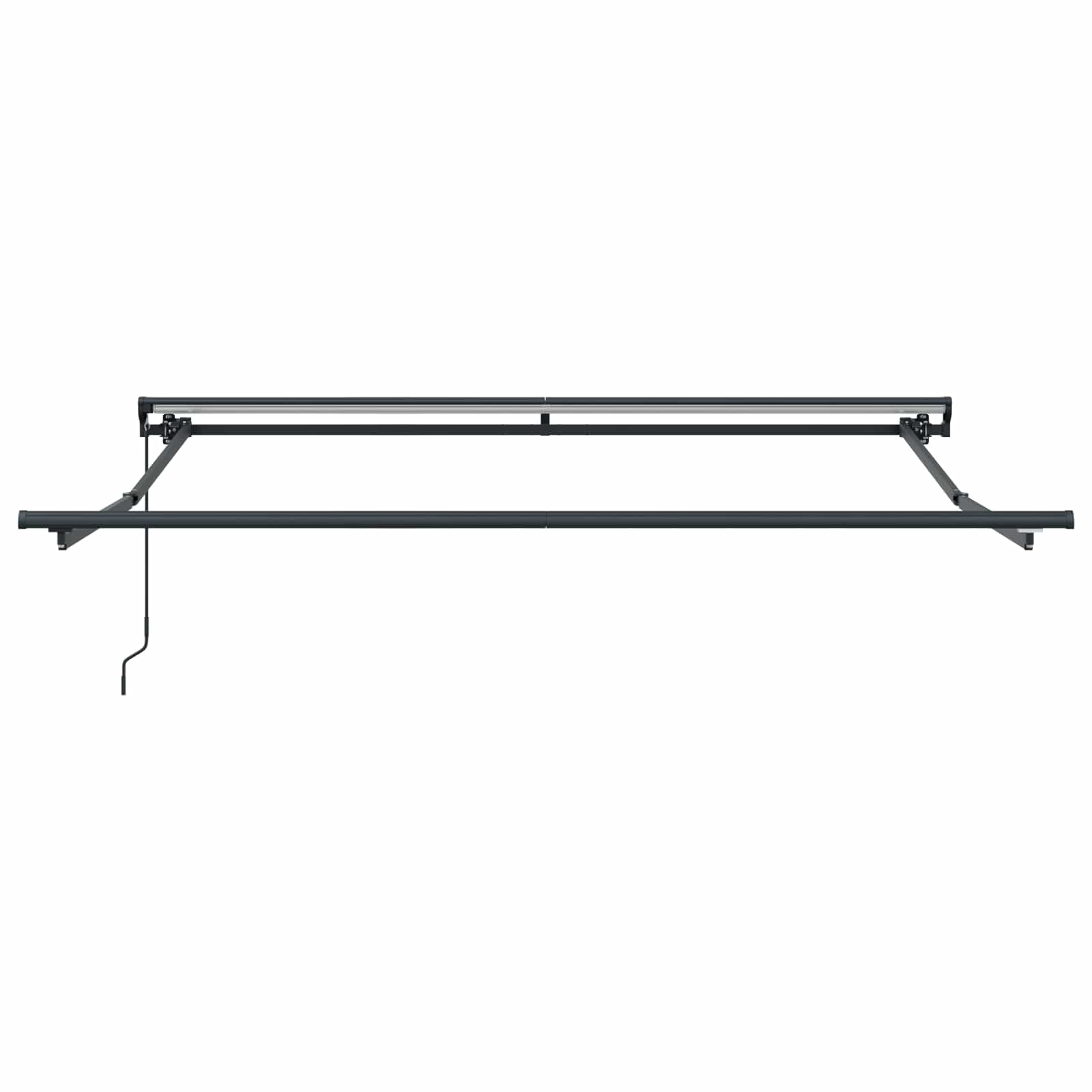 Markizės rėmas Raudona ir balta 350 x 250 cm