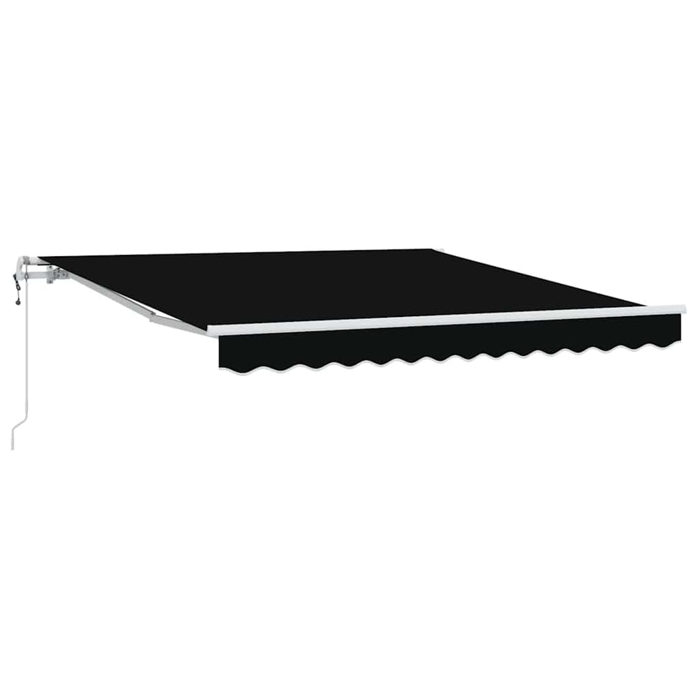 Elektrinė ištraukiama pavėsinė Juodas 350 x 250 cm