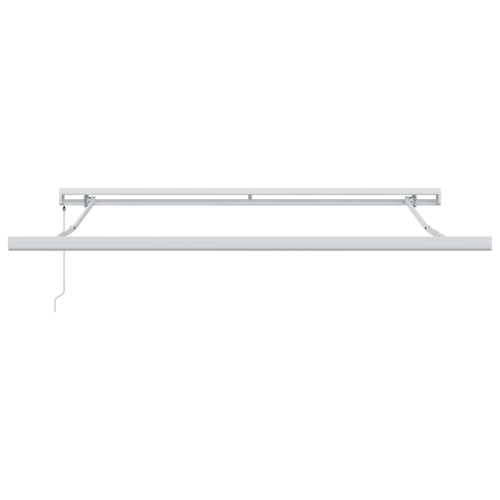 Izvelkams tents Melns 350 x 250 cm Audums, metāls