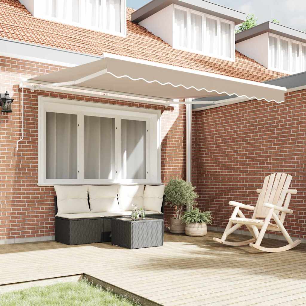 Retractable Awning Sand 350 x 250 cm