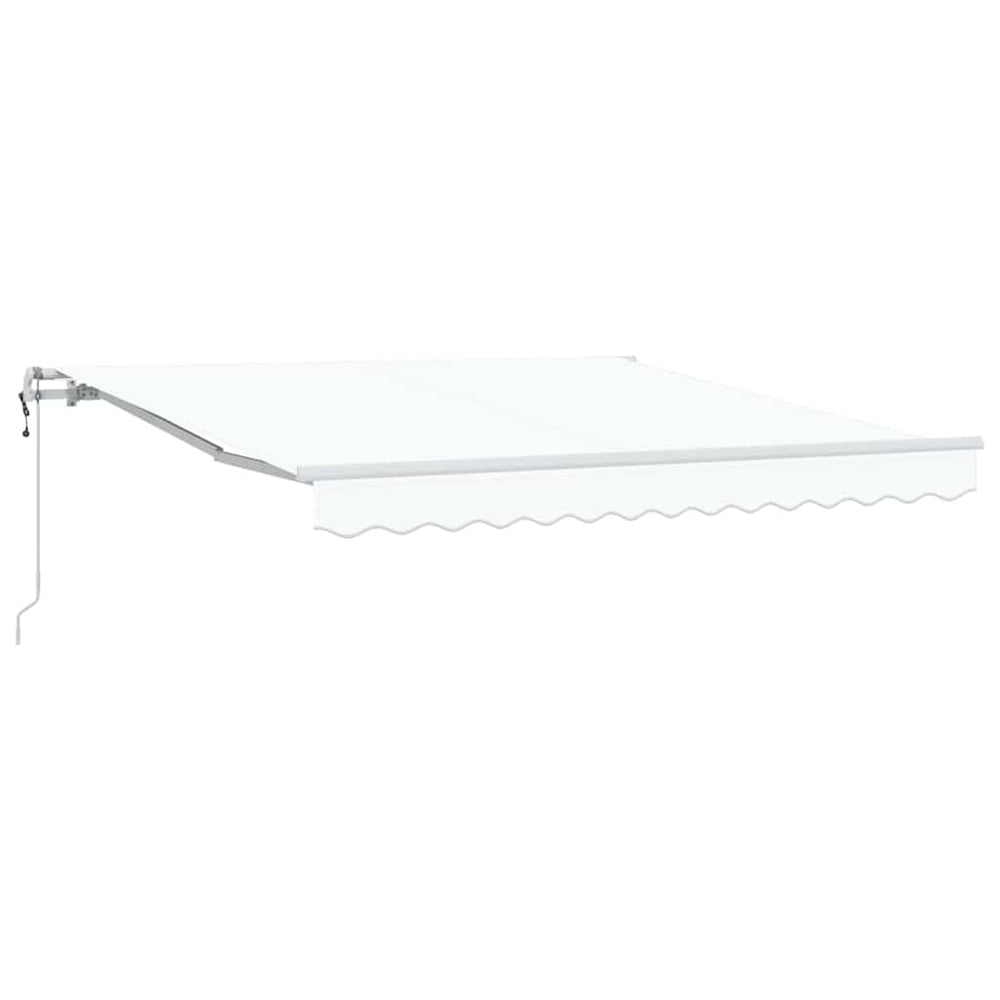 Elektrinė ištraukiama pavėsinė Baltas 350 x 250 cm