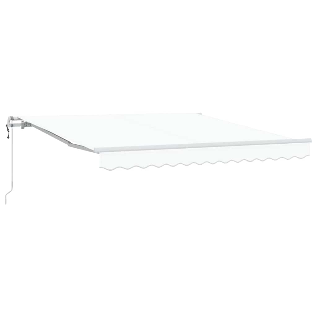 Elektrinė ištraukiama pavėsinė Baltas 350 x 250 cm