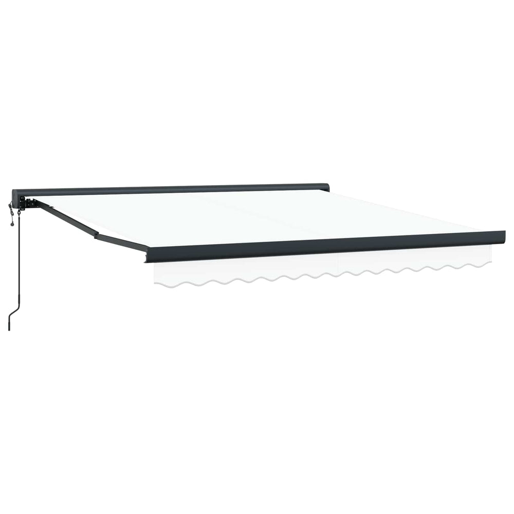 Automatinė Įtraukiama Markizė Balta 350x250 cm