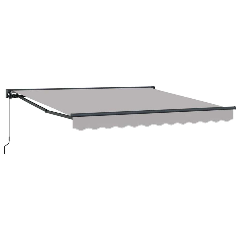 Ištraukiama markizė Šviesiai pilka 350x250 cm Audinys