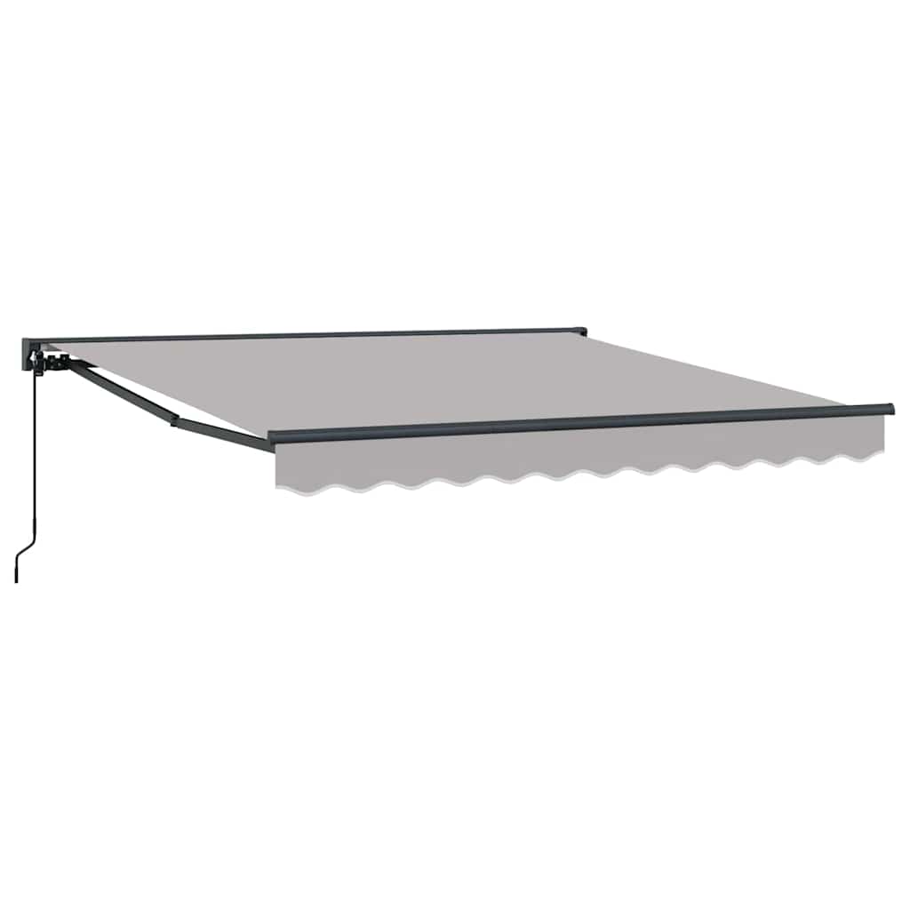 Ištraukiama markizė Šviesiai pilka 350x250 cm Audinys