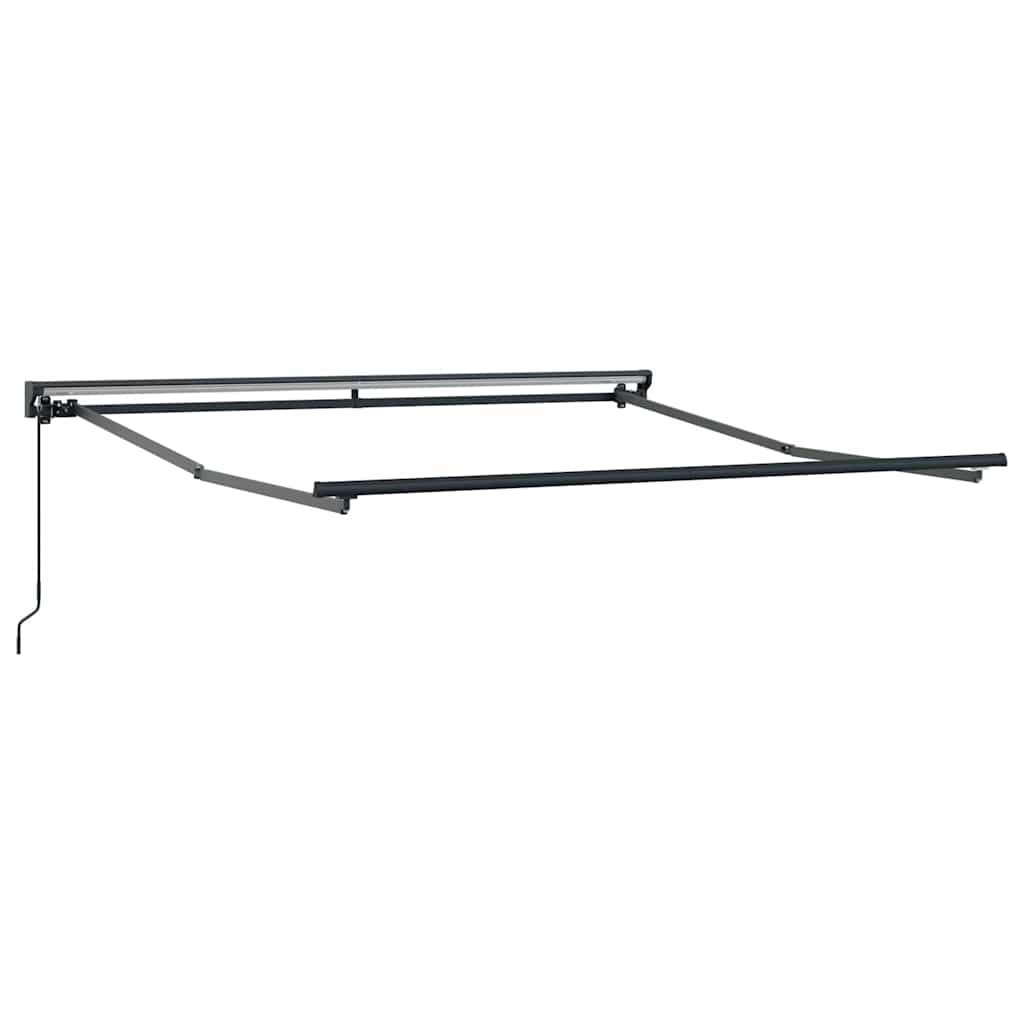 Retractable Awning Red 350x250 cm fabric
