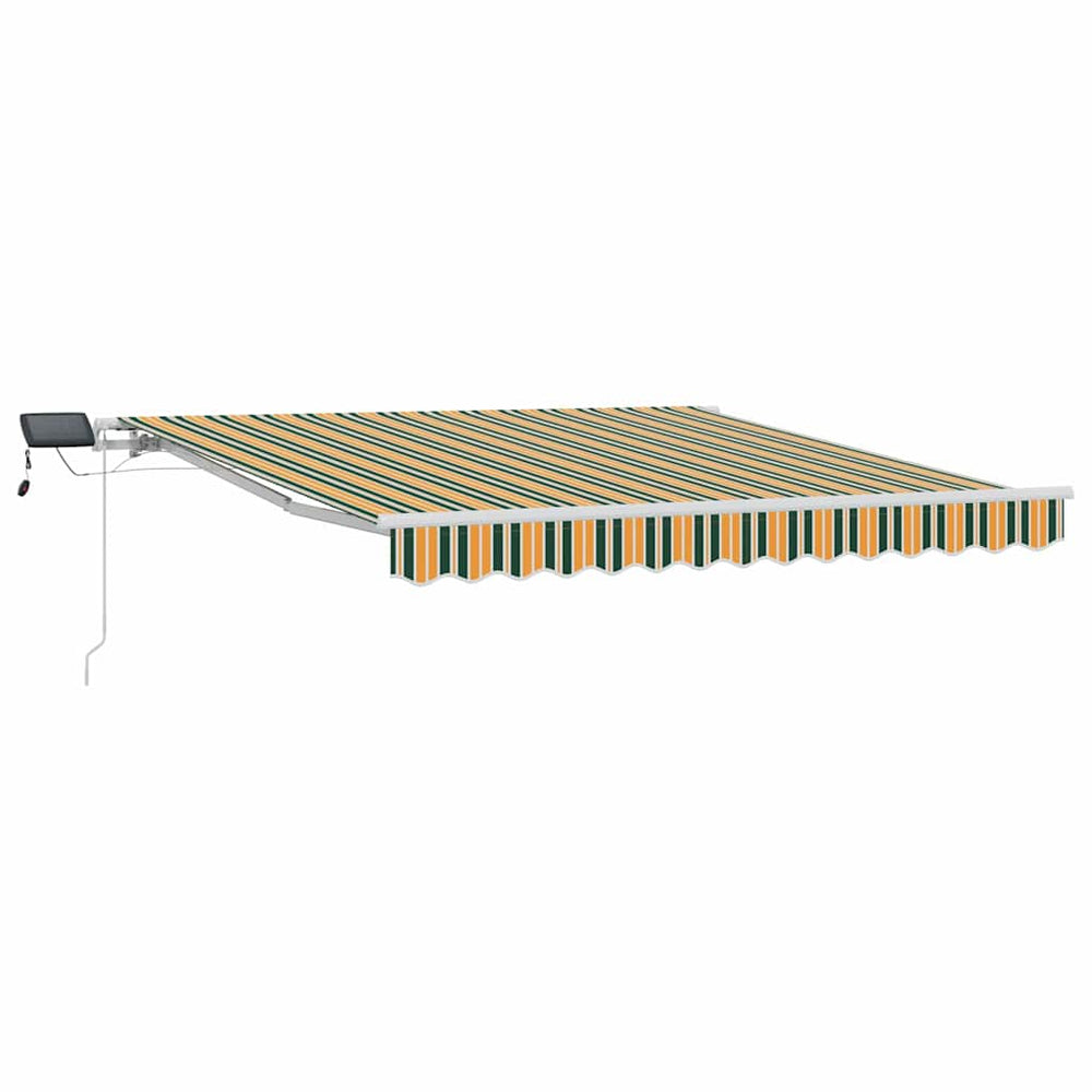 Ištraukiama markizė Žalia ir geltona 350 x 250 cm