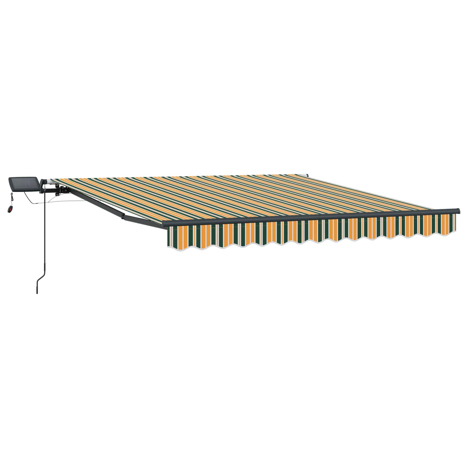 Ištraukiama markizė Žalia ir geltona 350 x 250 cm