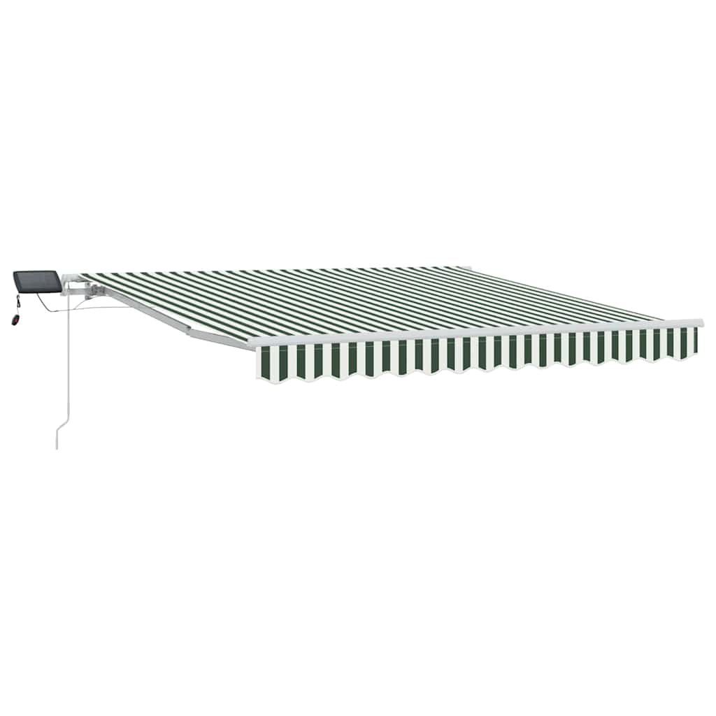 Ištraukiama markizė Žalia ir balta 350 x 250 cm