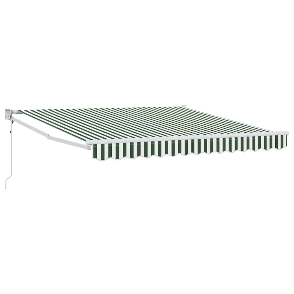 Ištraukiama markizė Žalia ir balta 350 x 250 cm