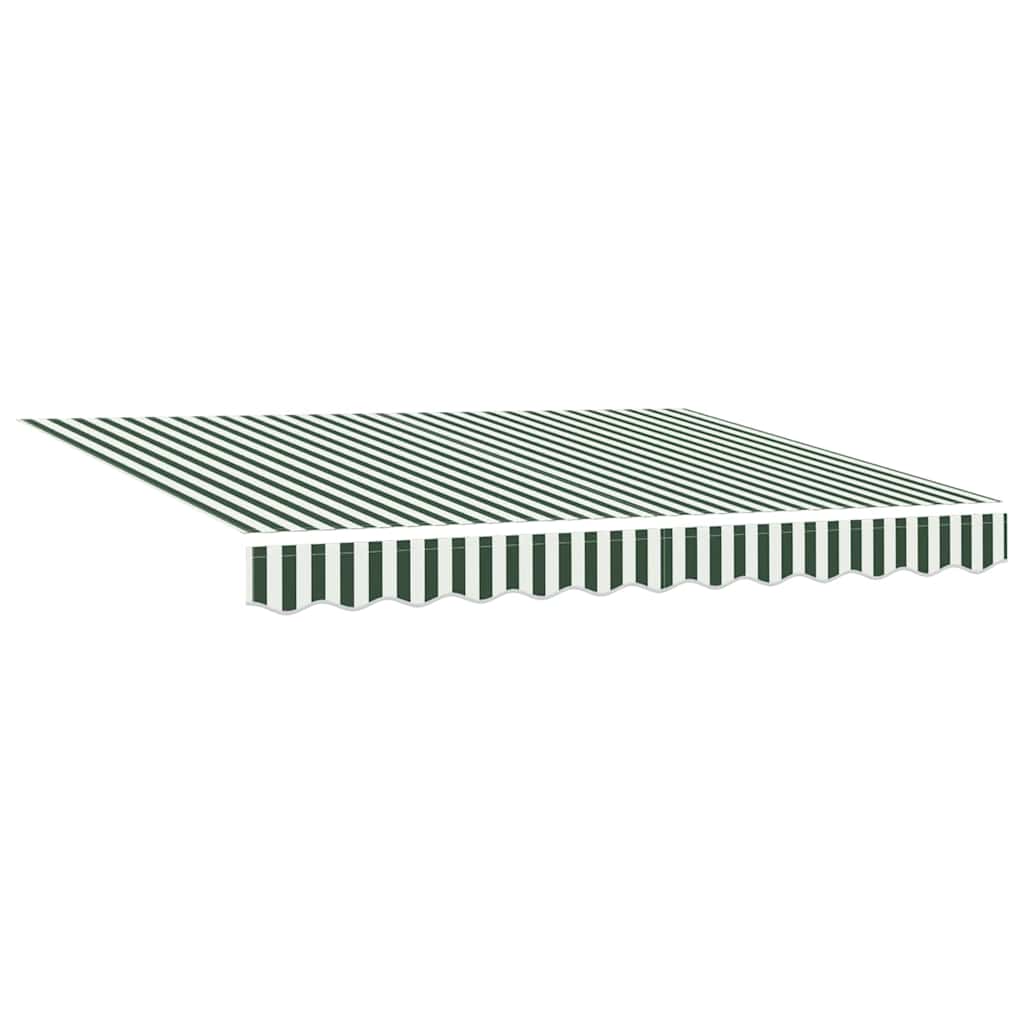 Ištraukiama markizė Žalia ir balta 350 x 250 cm