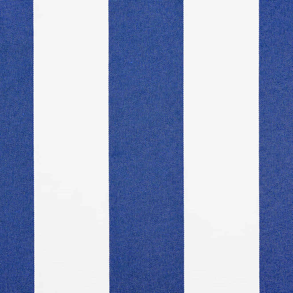 Retractable Awning Blue and White 400x300 cm fabric