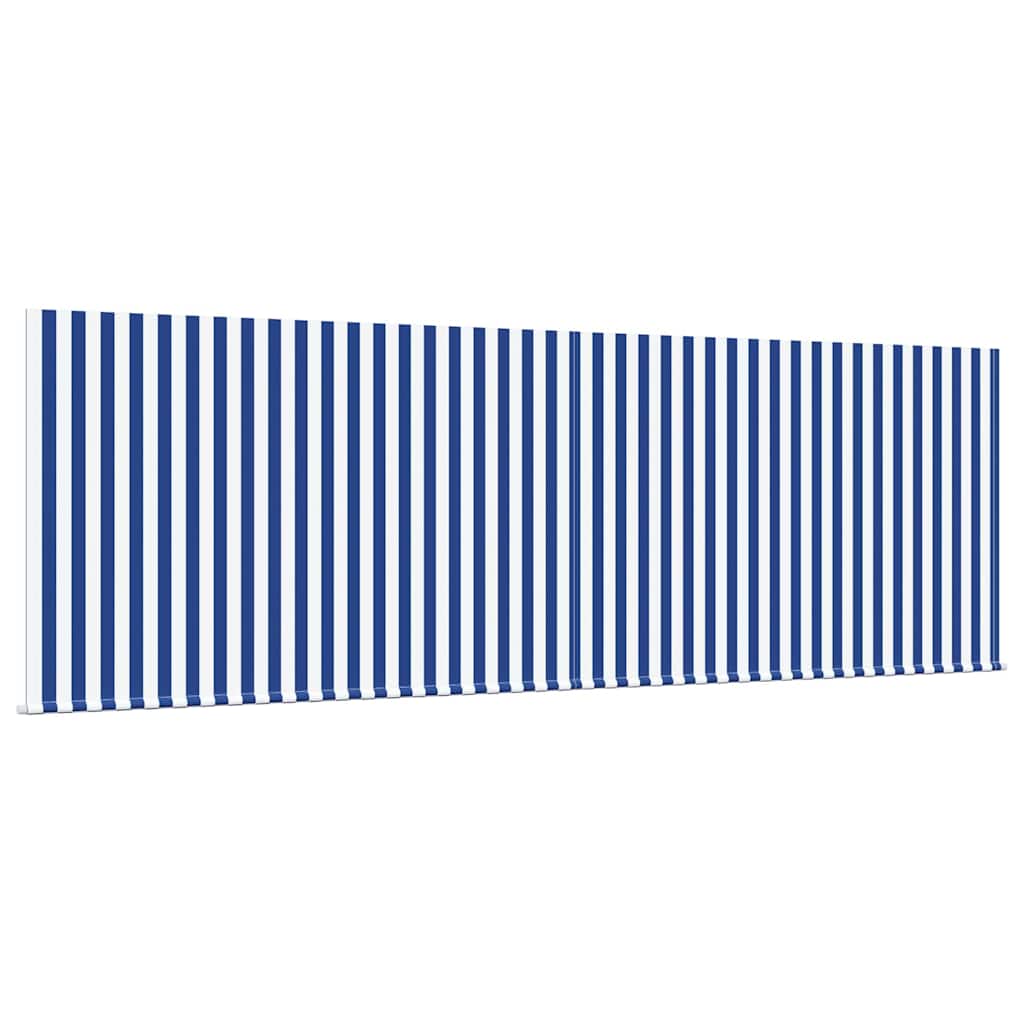 Ištraukiama markizė Mėlynos ir baltos juostelės 400 × 300 cm