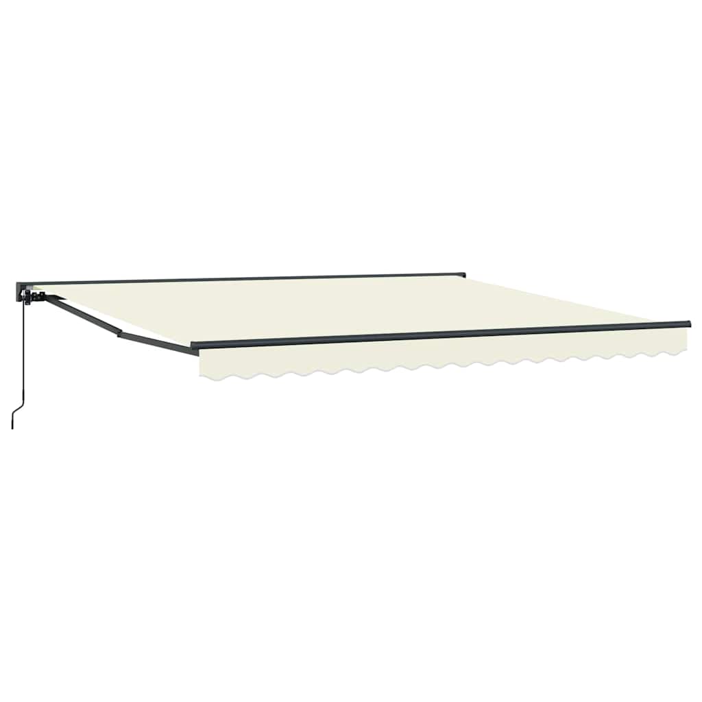Retractable Awning Cream 400x300 cm fabric
