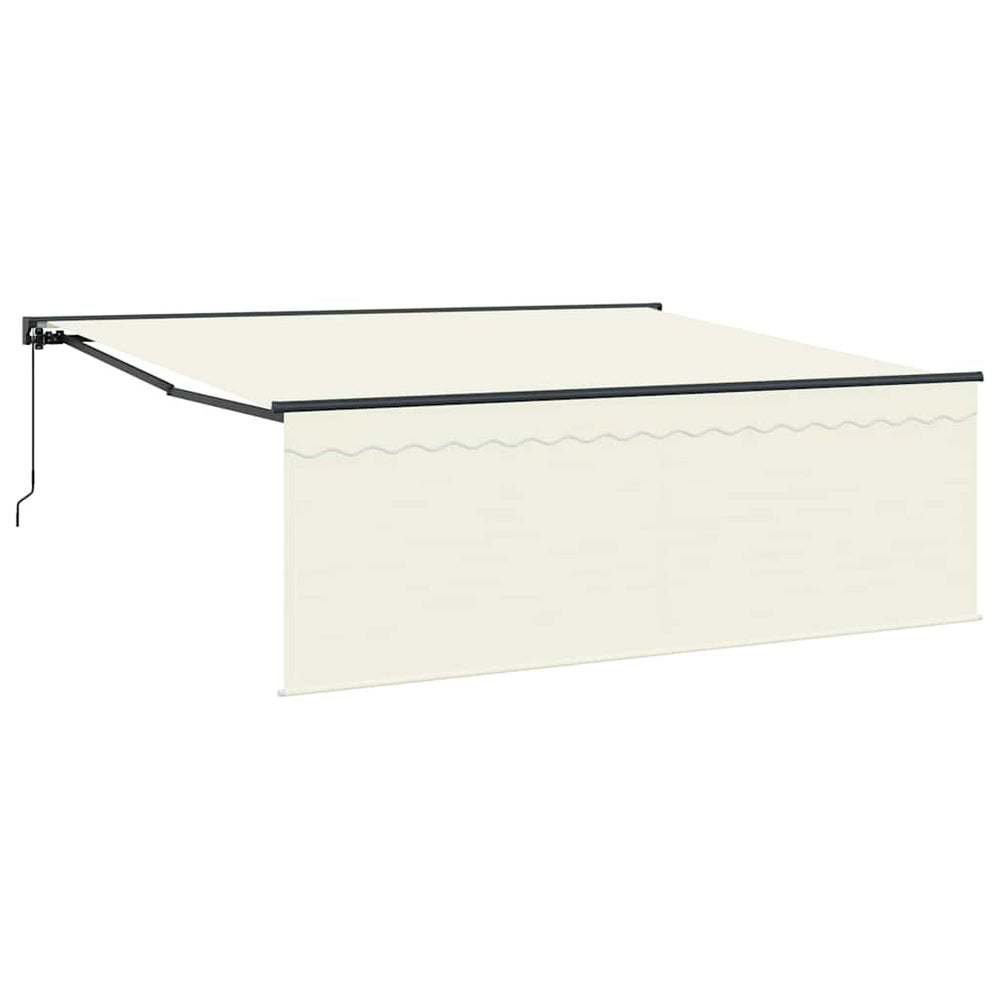Ištraukiama markizė Smėlio 400 × 300 cm Poliesteris