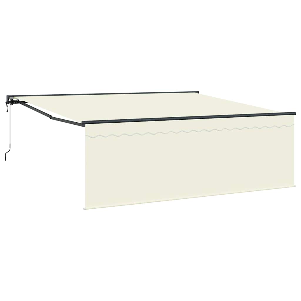 Izvelkamā nojume, krēmkrāsa 400x300 cm audums