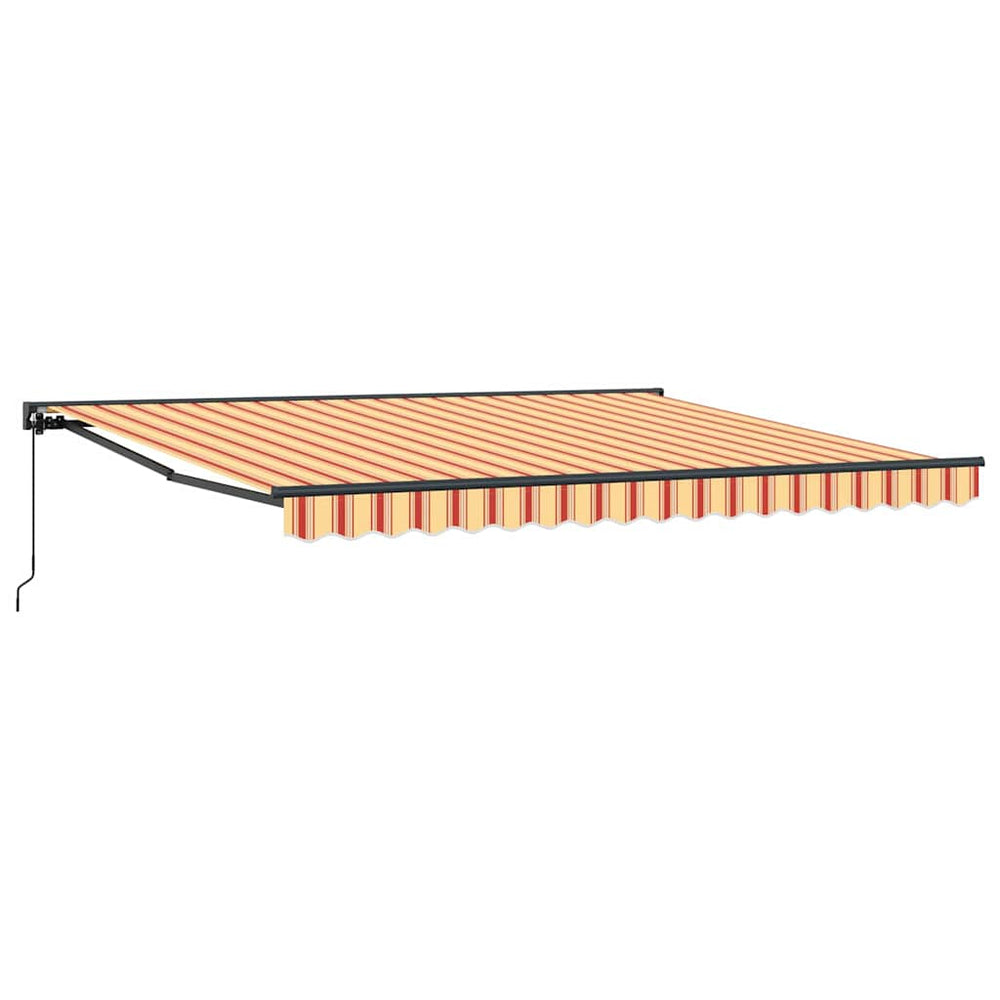 Ištraukiama markizė Geltona ir Oranžinė 400x300 cm