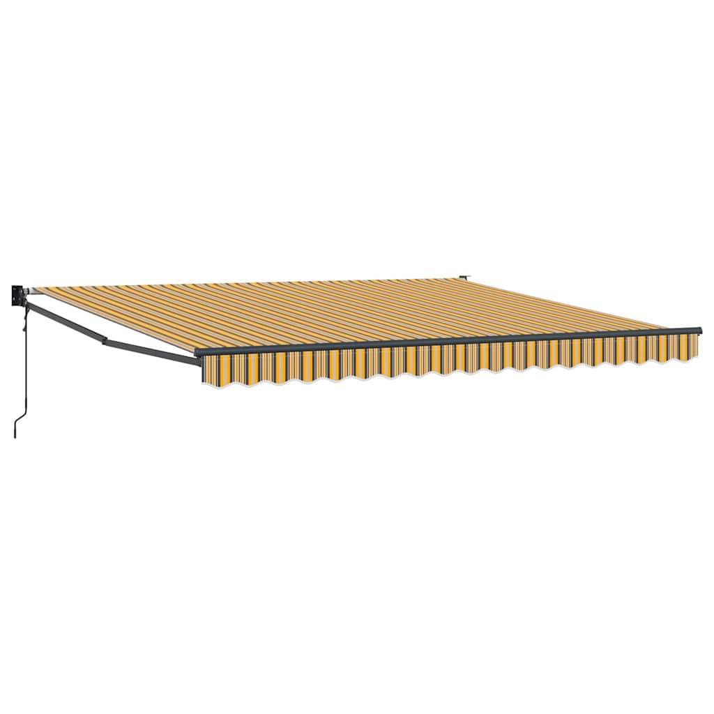 Retractable Awning Multicolour 400 × 300 cm