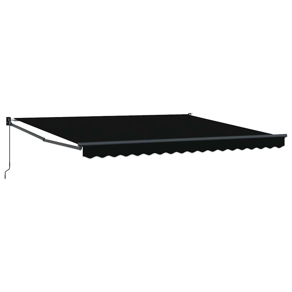 Ištraukiama markizė Juoda 400 × 300 cm