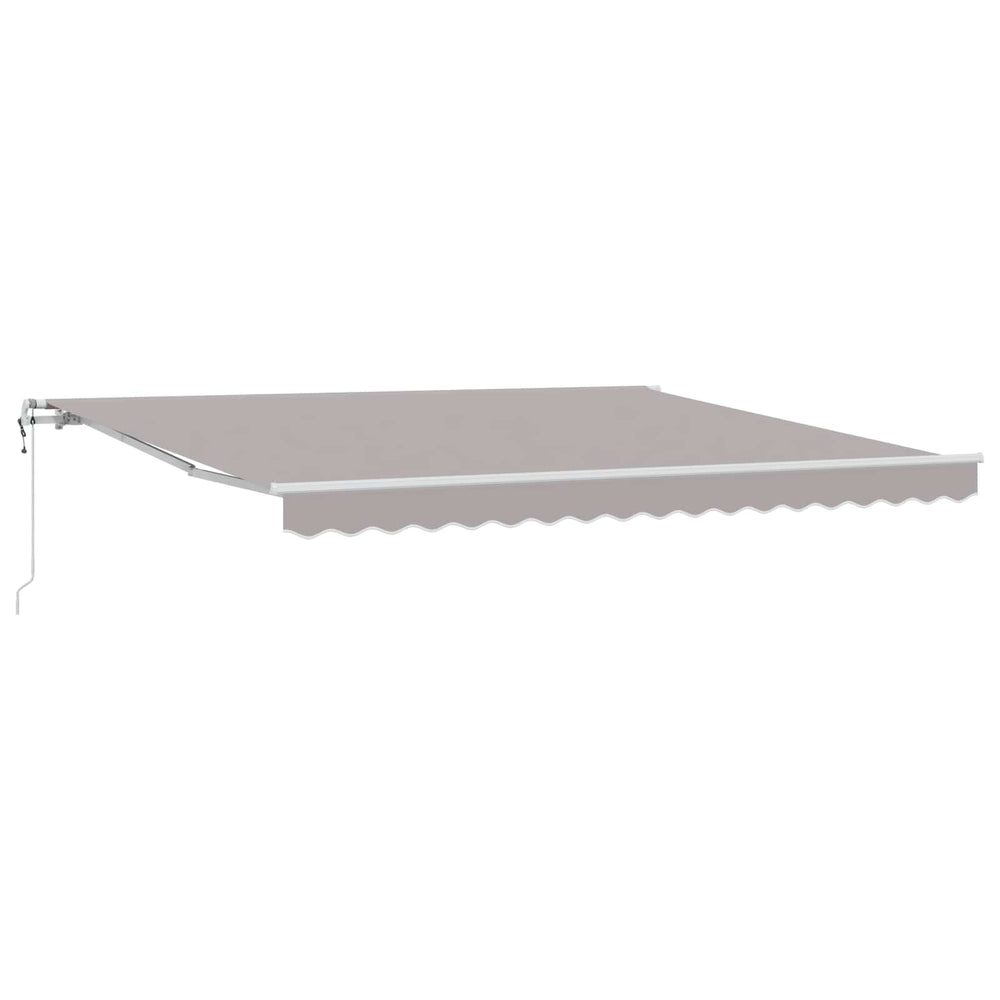 Ištraukiama markizė Šviesiai pilka 400 × 300 cm
