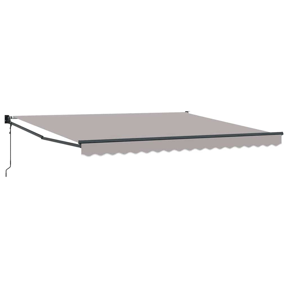 Pavėsinė Šviesiai pilka 400 × 300 cm Poliesteris ir Metalas